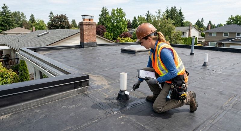 Roof Damage Inspection in Denton, MD