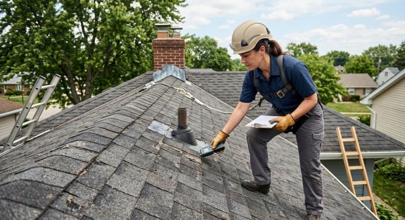 Roof Damage Inspection in Milton, DE