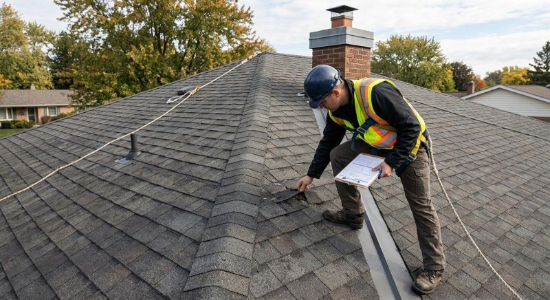 Roof Damage Inspection in Parsonsburg, MD