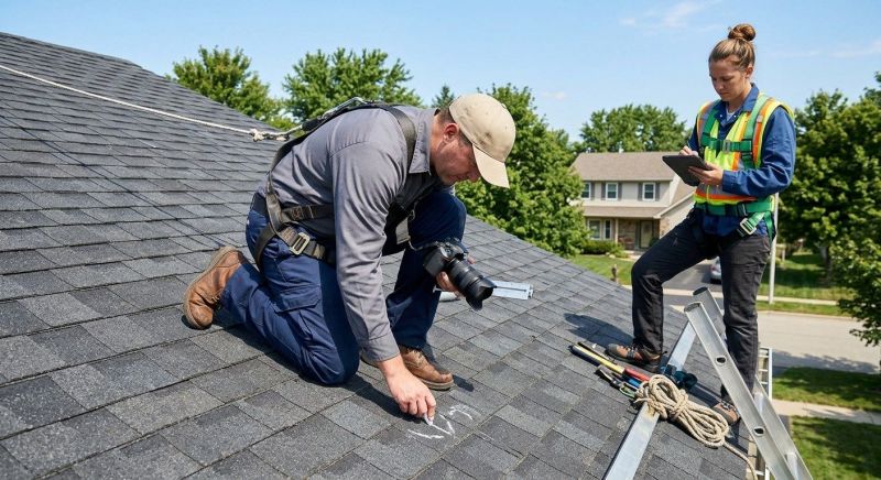 Roof Damage Inspection in Sussex County, DE