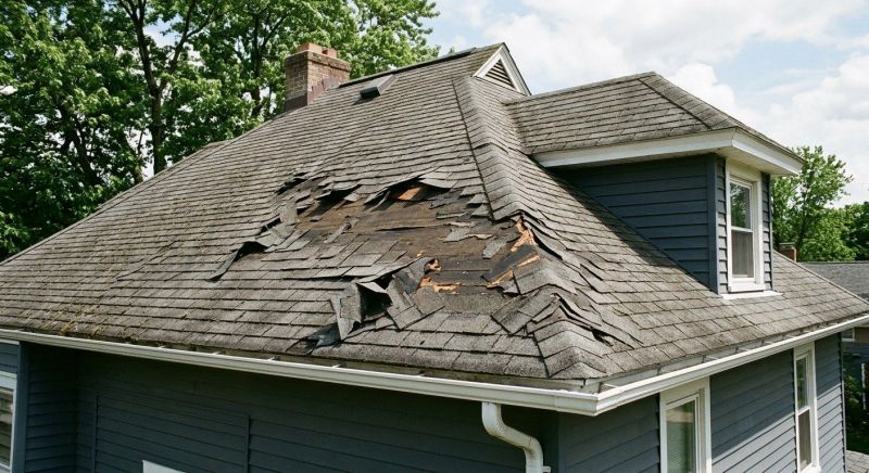 Roof Damage Repair in Houston, DE