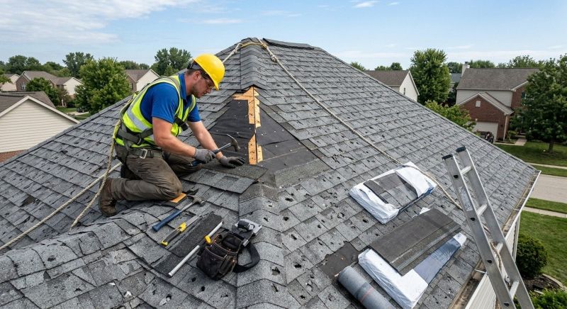 Roof Damage Repair in Milton, DE