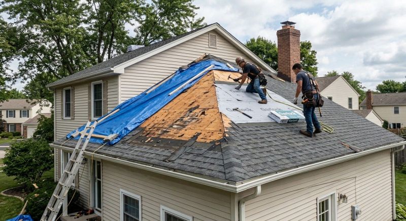 Roof Damage Repair in Parsonsburg, MD
