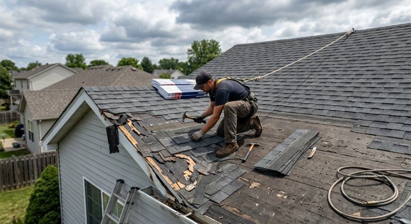 Roof Damage Restoration in Ellendale, DE