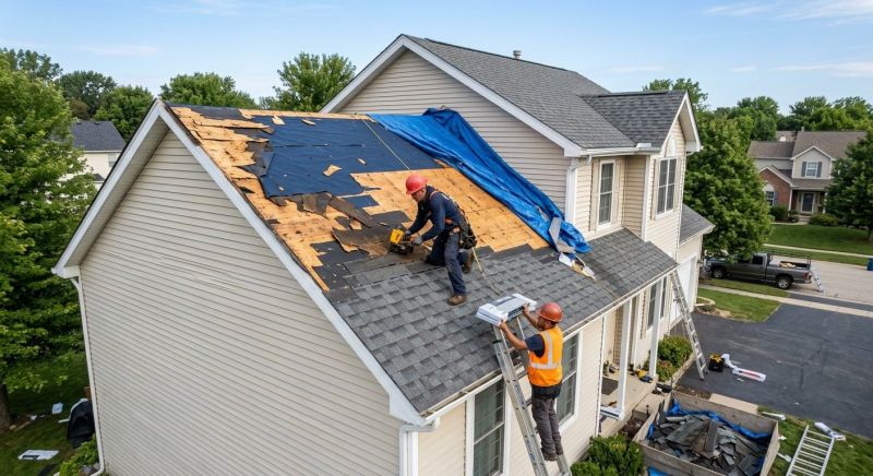 Roof Damage Restoration in Laurel, DE