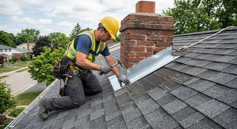 Roof Flashing Installation in Bridgeville, DE