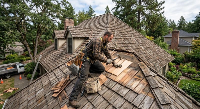 Shake Shingle Repair in Allen, MD