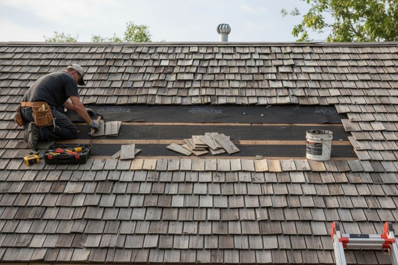 Shake Shingle Repair in Delmar, DE
