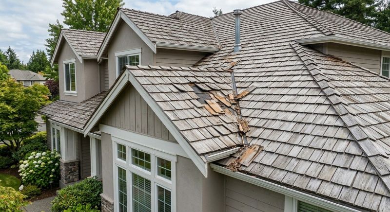 Shake Shingle Repair in Houston, DE