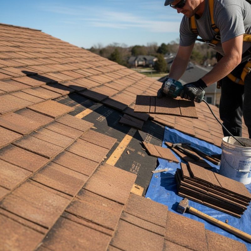 Shake Shingle Repair in Houston, DE
