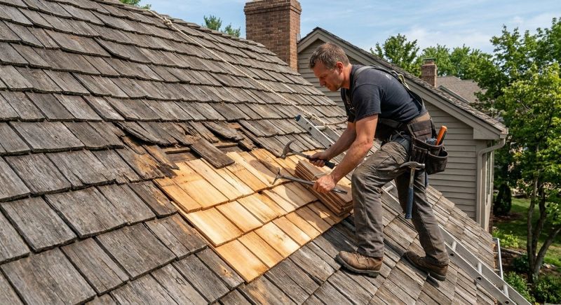 Shake Shingle Repair in Millsboro, DE