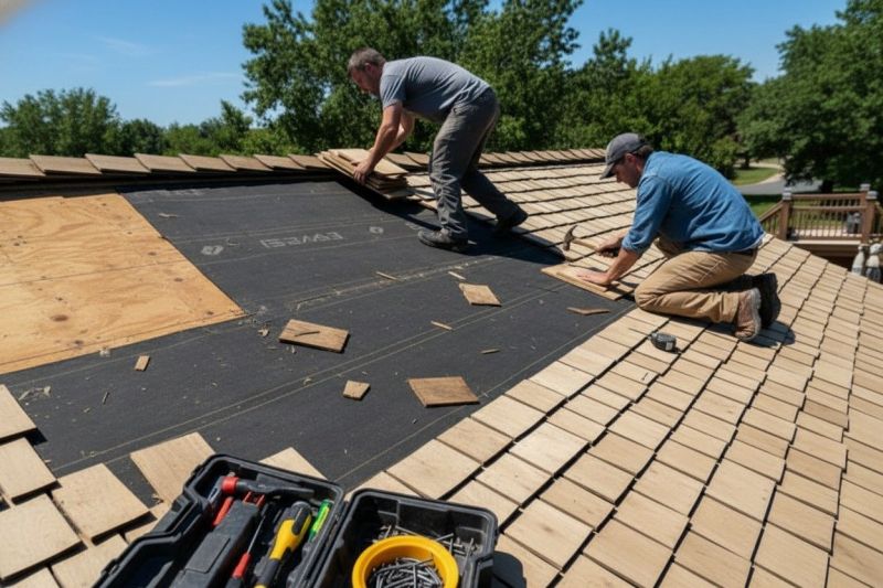 Shake Shingle Repair in Milton, DE