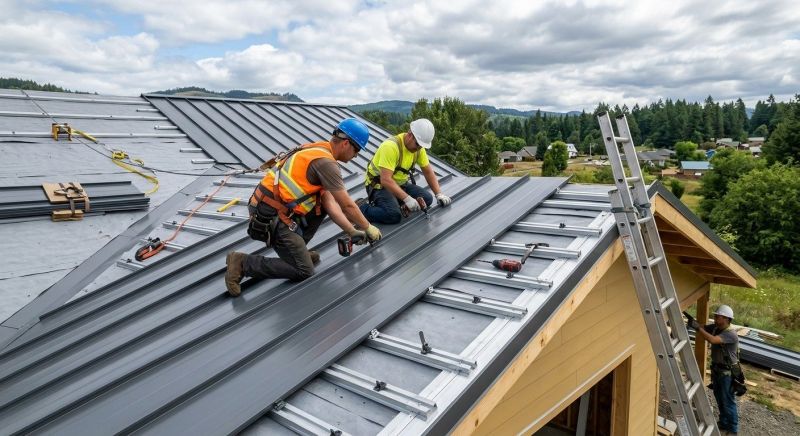 Sheet Roofing Installation in Milton, DE