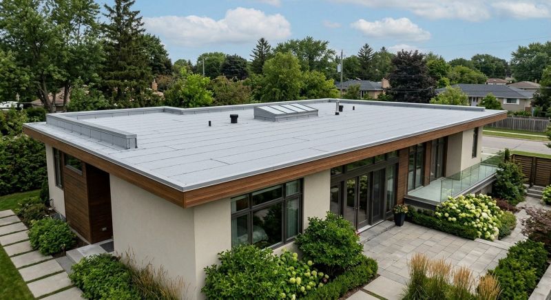 Single Ply Roof Installation in Preston, MD