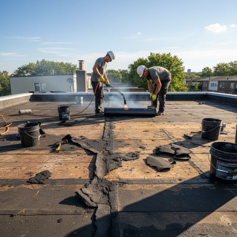 Single Ply Roof Repair in Sussex County, DE