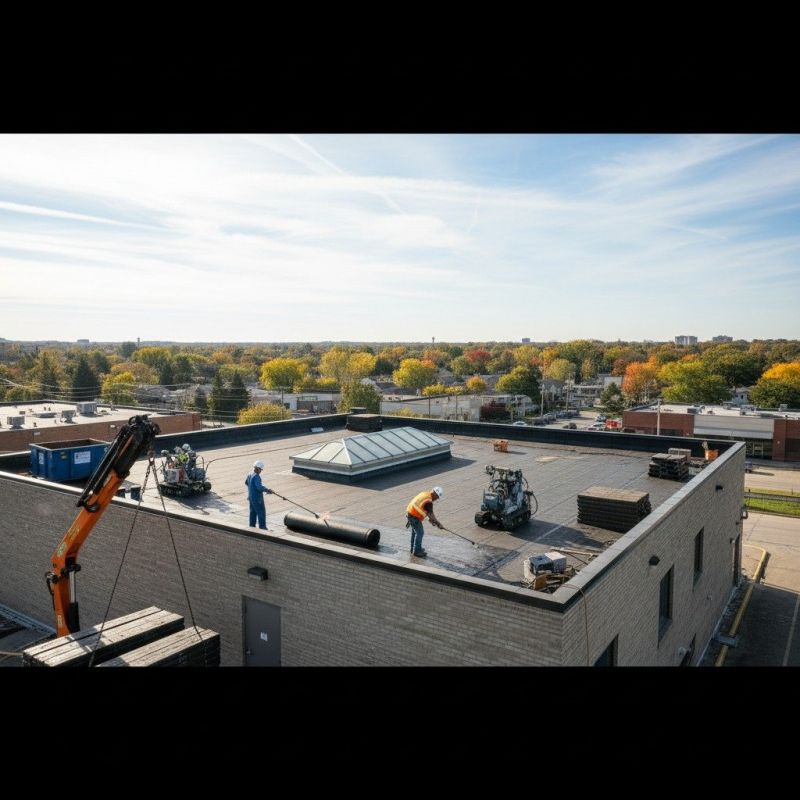 Single Ply Roof Replacement in Greenwood, DE