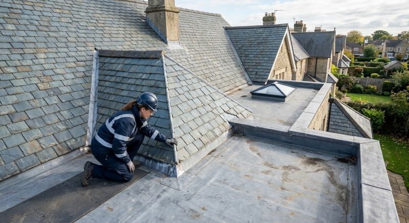Slate Roof Inspection in Seaford, DE