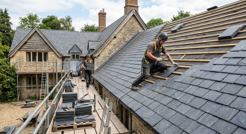 Slate Roof Installation in Laurel, DE