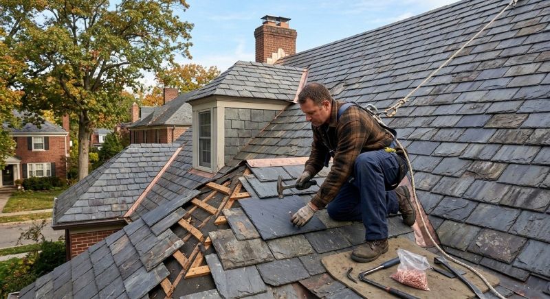 Slate Roof Maintenance in Seaford, DE