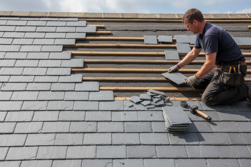 Slate Roof Repair in Deal Island, MD