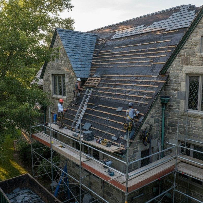 Slate Roof Replacement in Greenwood, DE