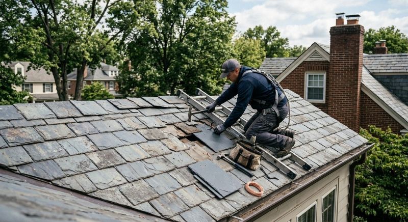 Slate Shingles Repair in Frankford, DE