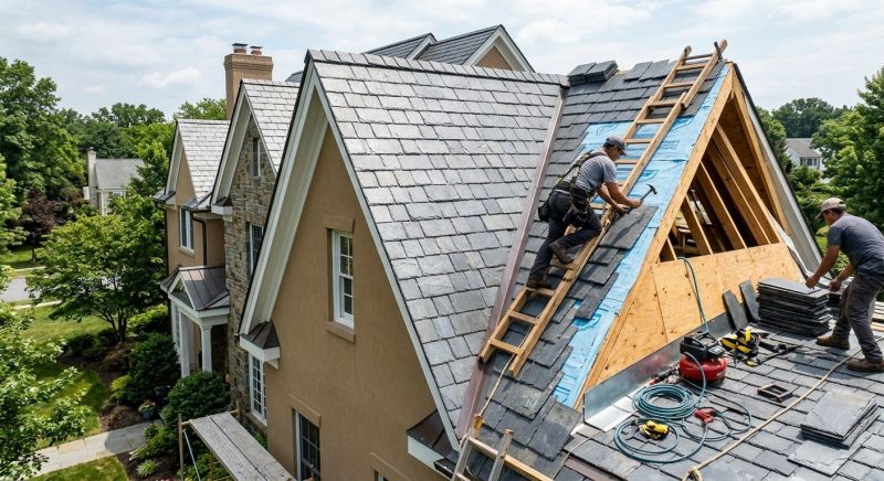 Slate Shingles Repair in Preston, MD