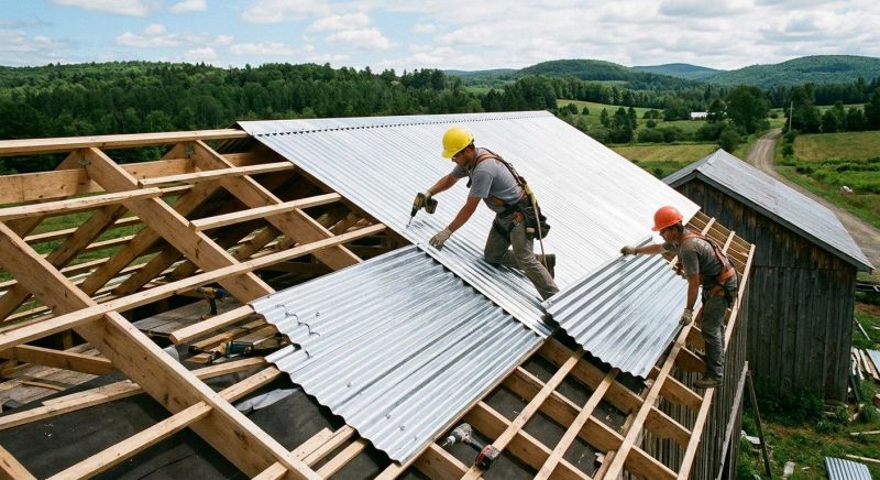 Steel Roof Installation in Seaford, DE