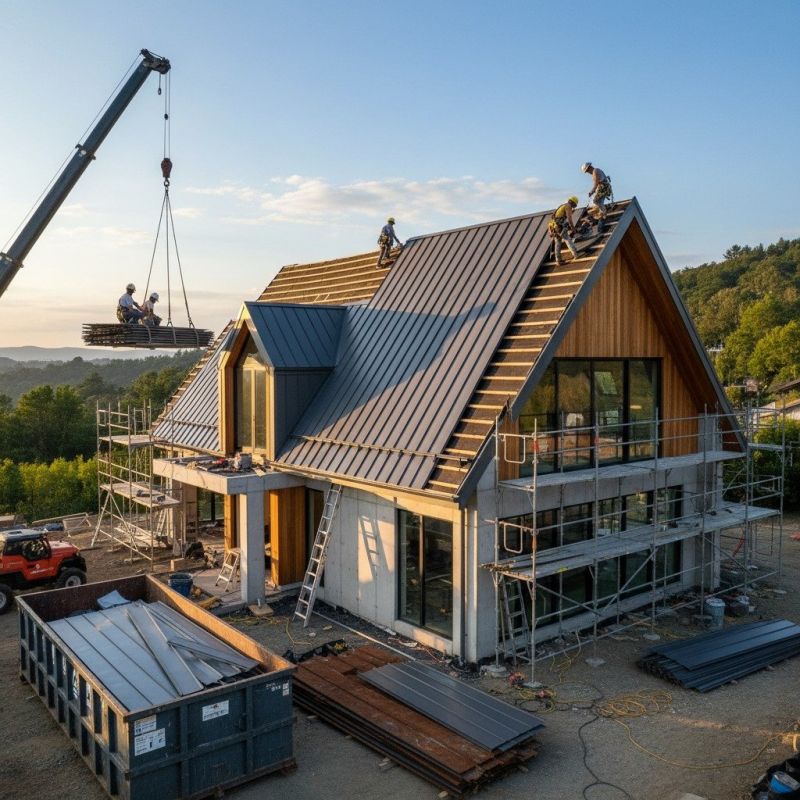 Steel Roof Replacement in Preston, MD