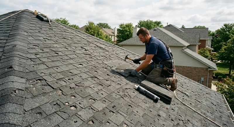 Storm Damage Roof Repair in Salisbury, MD