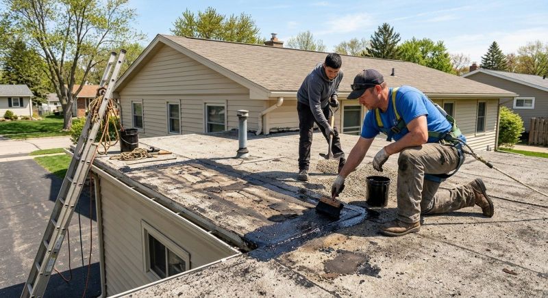 Tar And Gravel Roof Repair in Georgetown, DE