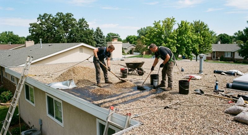 Tar And Gravel Roof Repair in Harrington, DE