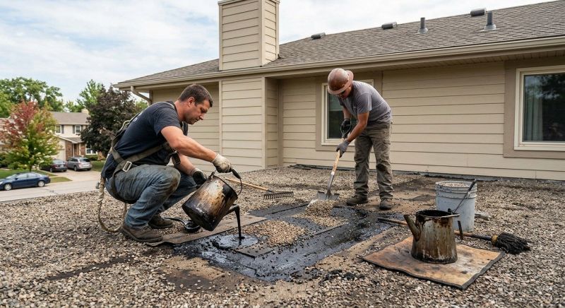 Tar And Gravel Roof Repair in Milton, DE