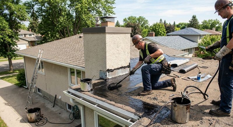 Tar And Gravel Roof Repair in Milton, DE