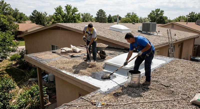 Tar And Gravel Roof Repair in Vienna, MD