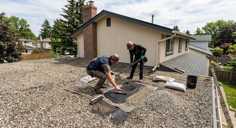 Tar And Gravel Roof Repair in Vienna, MD