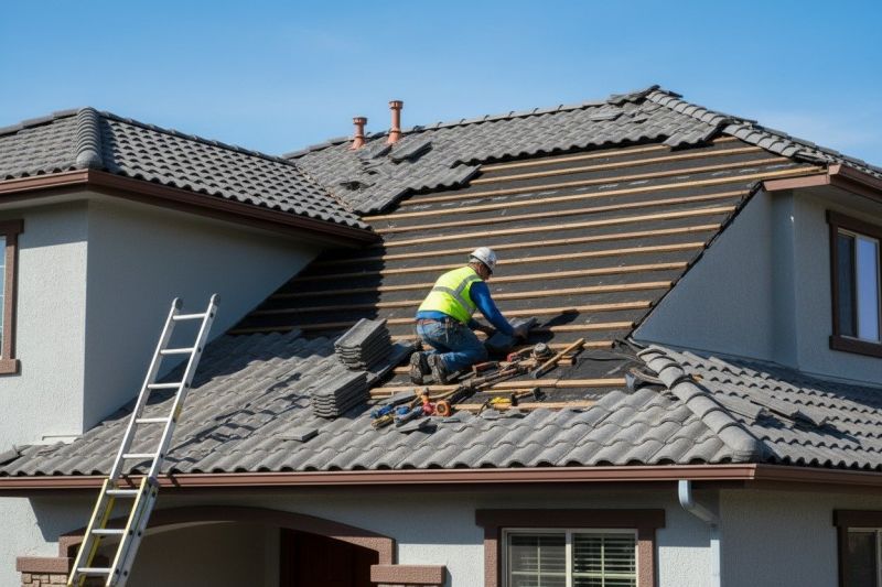 Tile Roof Repair in Ellendale, DE