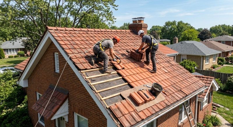 Tile Roof Repair in Houston, DE
