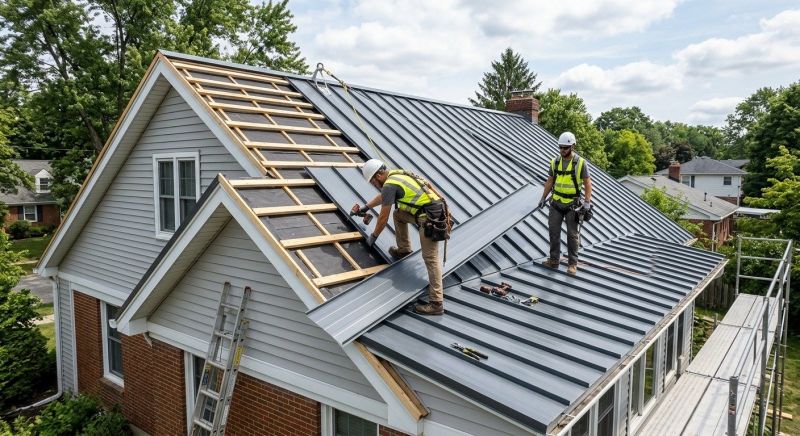 Tin Roof Installation in Houston, DE