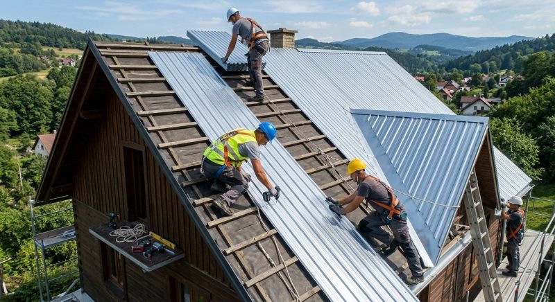 Tin Roof Installation in Laurel, DE