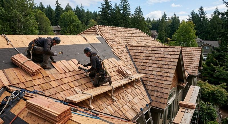 Wood Roofing Installation in Georgetown, DE