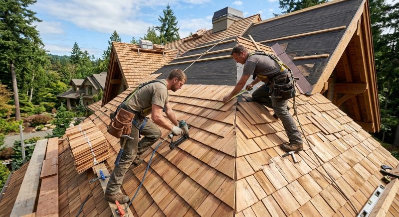 Wood Roofing Installation in Harrington, DE