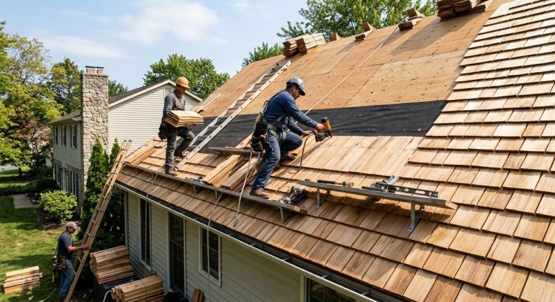 Wood Roofing Installation in Lewes, DE