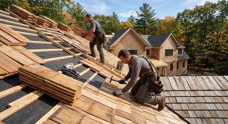 Wood Roofing Installation in Seaford, DE