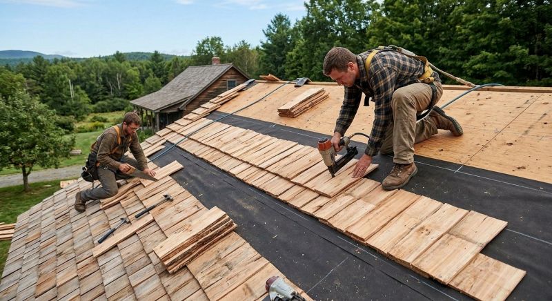 Wood Roofing Installation in Seaford, DE