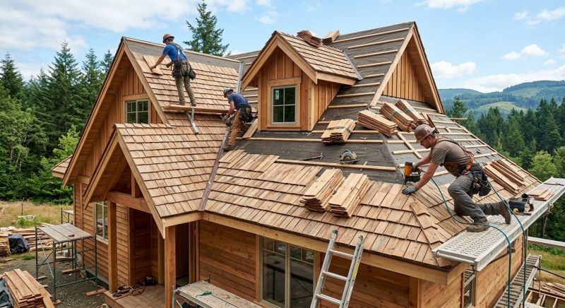 Wood Roofing Installation in Parsonsburg, MD