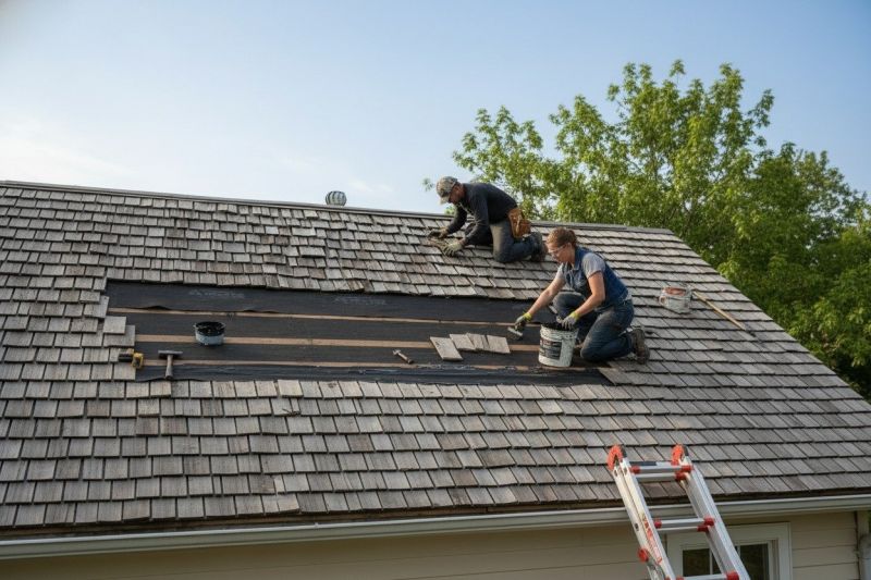 Wood Shake Roof Repair in Greenwood, DE