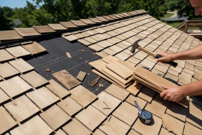 Wood Shake Roof Repair in Parsonsburg, MD
