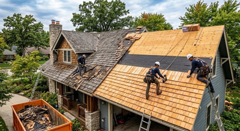 Wood Shake Roof Replacement in Deal Island, MD