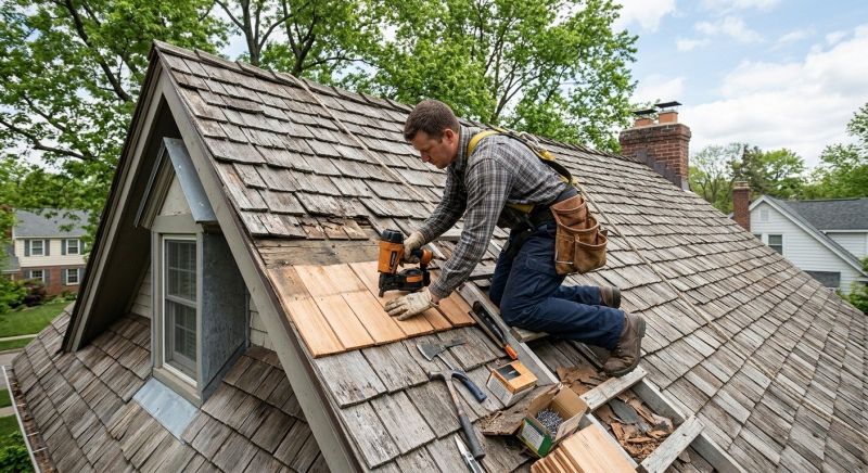 Wood Shingles Repair in Houston, DE